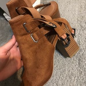 Forever 21 suede Booties.